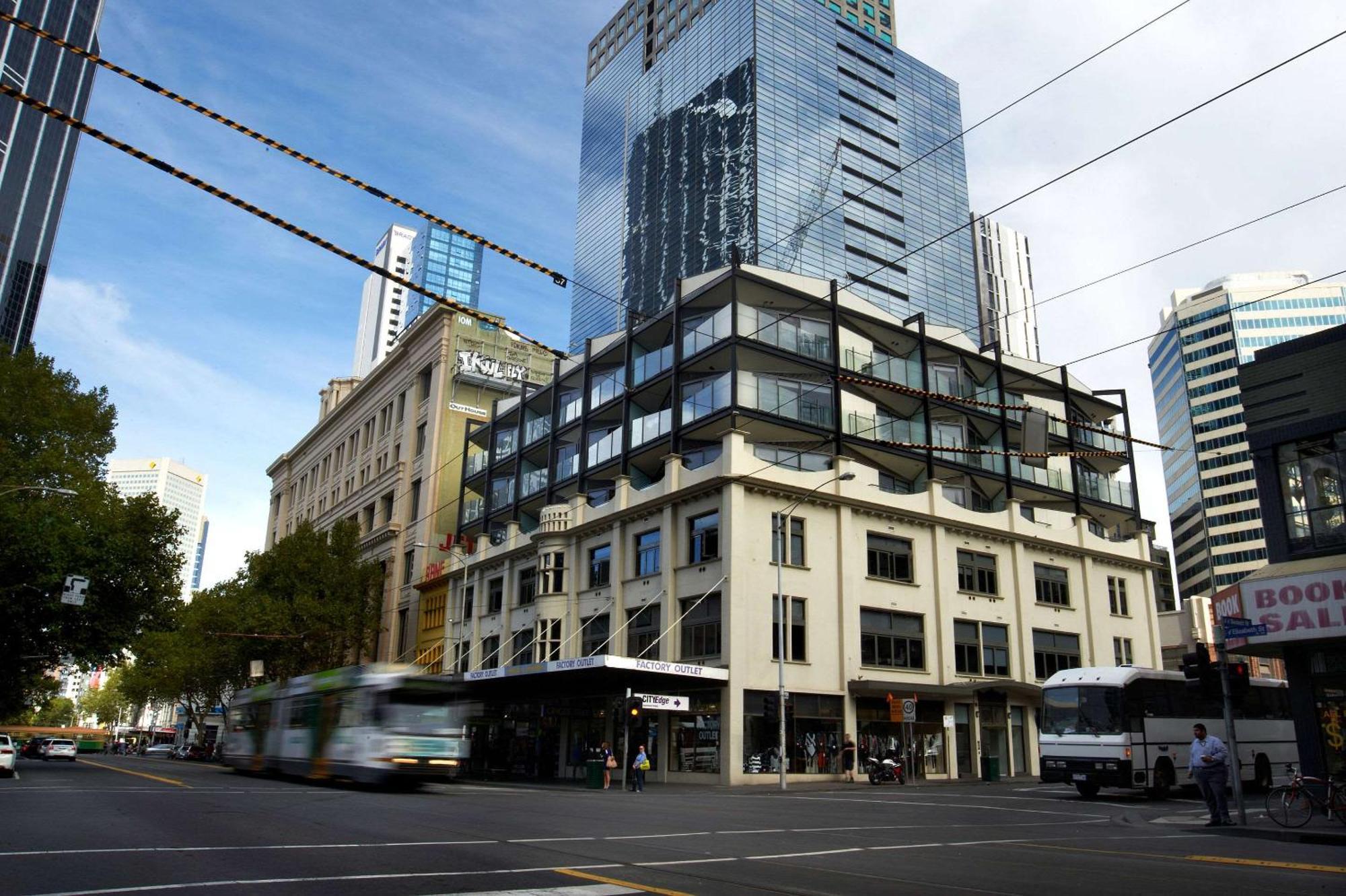 城市边缘公寓酒店 - 墨尔本中央商务区 外观 照片